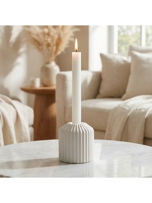 Genel Nodo Şamdan | Düğümlü Formlu Modern Dekoratif Mumluk | Salon & Masa Üstü Aksesuar