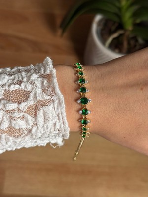 Houseki Xuping Sıralı Taşlı Bileklik