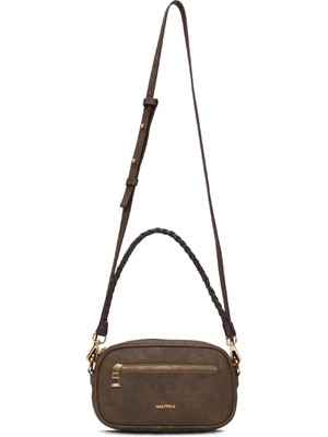 Nautica Kadın Omuz Askılı Çapraz Çanta Kahve CN7504T – Günlük Şık Tasarım, Hafif ve Kullanışlı