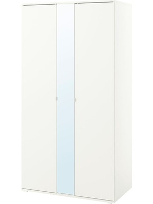 Hobiurun Gardırop, Beyaz, 105X57X200 cm