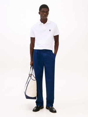 Tommy Hilfiger Erkek Beyaz Tommy Hilfiger Imd Reg Polo, Ybr Beyaz Erkek T-Shirt & Polo