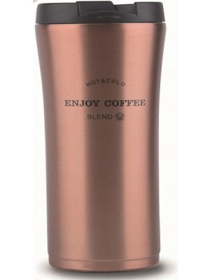 Hype Store Korkmaz A638-02 Freedom Colours Kahve Bardağı Rosa Gold