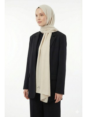 Lavin Scarfs Daily Koleksiyonu Viskon Şal Krem
