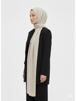 Lavin Scarfs Daily Koleksiyonu Viskon Şal Ekru