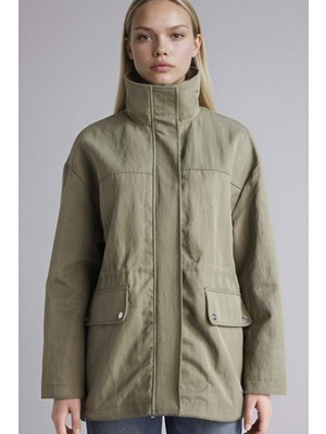 DeFacto Su Geçirmez Dik Yaka Mont G5728AX26SP