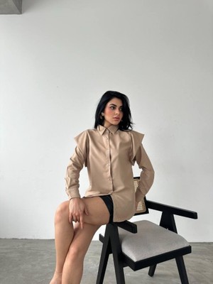 Nova Epoxy Art Omuz Tasarım Detaylı Gömlek