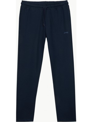 Jeep Lastikli Bel Basic Lacivert Erkek Eşofman Altı J4SM-EA7249