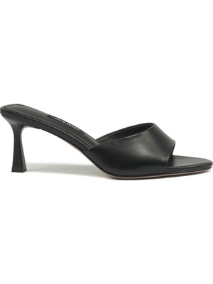 Nine West Maren 6fx Siyah Kadın Topuklu Terlik