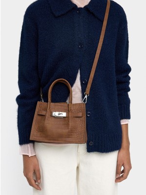 Parfois Hayvan Desenli Kemer Detaylı Çanta