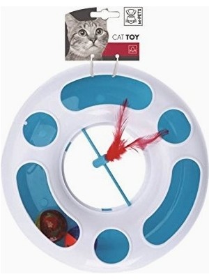 Hype Store M-Pets Dıscus Kediler Için Plastik Oyun Çemberi Toplu