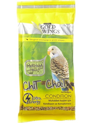 Hype Store Gold Wings Classic Muhabbet Kondisyon Artırıcı, Konuşturucu Yem, 150 G