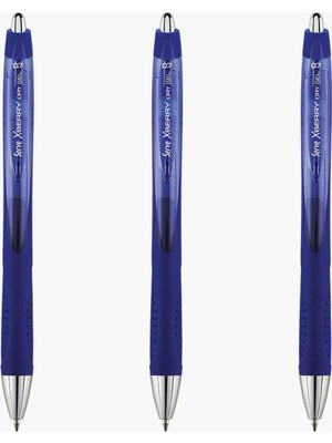 Hype Store Serve Xberry Jel Kalem 07MM Yuvarlak Uc K.mavı 03 3lu Set