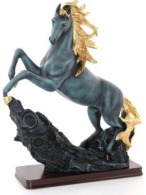 Efe Avm Polyester Şahlanmış At Figürü  ALK1628 - Lisinya