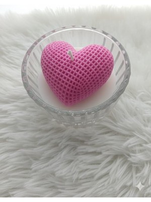 Duof Magnolya Pasta Görünümlü Ayıcıklı El Yapımı Soya Wax Mumu - Doğal ve Minimal Dekoratif Mum