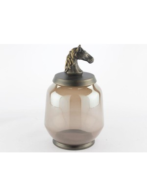 Mikasa Moor Smoke Cam At Kapaklı Mumluk 16X30CM