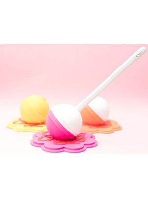 MisterionStudio Kalemlik Lolipop Şeker Figürlü Baskı Yüksek Kaliteli Baskı 2 Adet