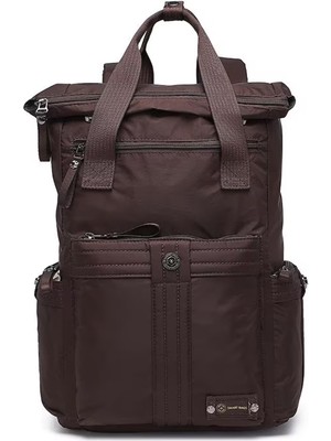 Smart Bags Büyük Boy Okul Boyu Uniseks Sırt Çantası 8716 - Koyu Kahve