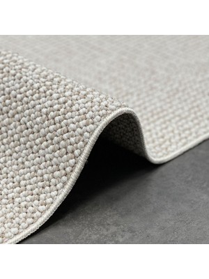 Woolen Halı Woolen Disney Anti Alerjik Bukle Halı 8005 Bej