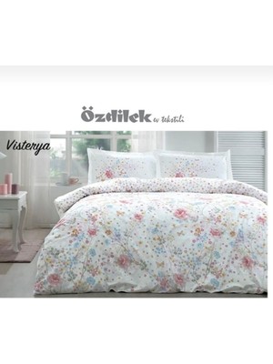 Özdilek Ranforce Visterya Çift Kişilik Nevresim Takımı
