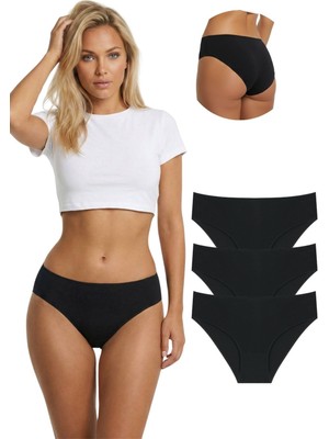 New Lilla 10006 Yüksek Bel Bato 3'lü Külot Paketi