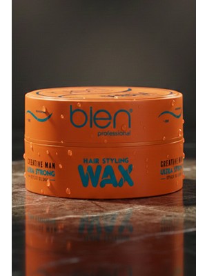 Ultra Strong Saç Şekillendirici Wax 150 ml - Güçlü Tutuş ve Profesyonel Görünüm