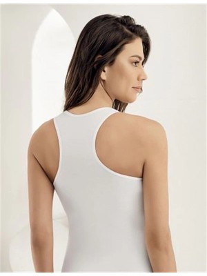 İlkyaz Fashion Ieg™ Şahinler Geniş Askılı Sırtı Üçgen Atlet B804