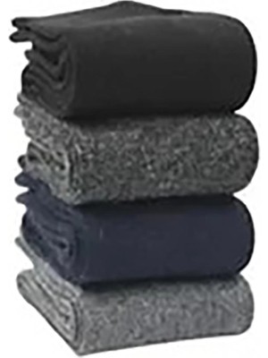 İlkyaz Fashion Ieg™ Bsm Lamswool Kışlık Erkek Çorap 8 Adet