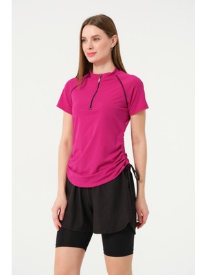 Tesmay Likralı Yarı Kapalı Tesettür Mayo 24156