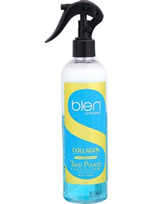 Kolajen Çift Fazlı Fön Suyu 350 ml - Isıya Karşı Koruyucu, Elektriklenme Karşıtı Sıvı Saç Kremi