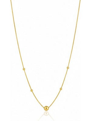 Güzide Kuyumcu 14 Ayar Altın Toplu Mini Hediyelik Kolye 956