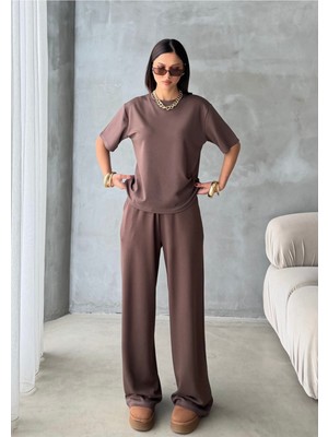 Bejna Kadın Modal Kısa Kolu Soft Touch Spor Takım