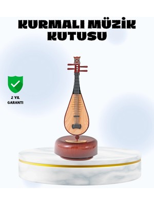 Shoplet Buğz Enstrüman Şeklinde Müzik Kutusu Lüt Tasarım Melodious Music