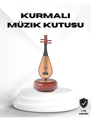 Shoplet Buğz Figürlü Müzik Kutusu Zarif Melodili Dekoratif Model