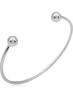 Katre46 ​925 Ayar Gümüş Ayarlanabilir Toplu Bilezik