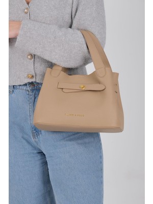 Silver & Polo SP1240 Kadın Omuz Çantası  Bej