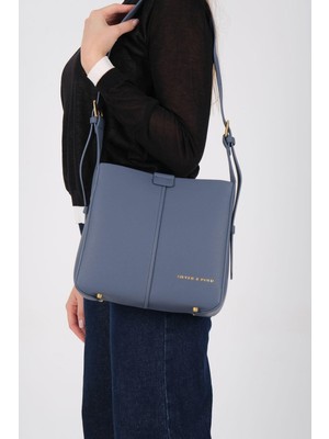 Silver & Polo SP1249 Kadın Omuz Çantası  Mavi