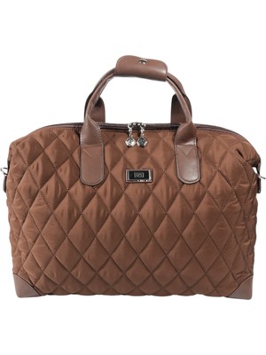 Silver & Polo SP1141 Kadın Seyahat Çantası Memory Taba-Kahve
