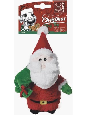 Hype Store M-Pets Chrıstmas Santa Köpek Oyuncağı