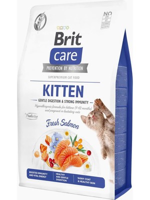 Hype Store Brit Care Gentle Digestion & Strong Immunity, Yavru Kediler Için, Tahılsız, Hipoalerjenik, Taze Somo