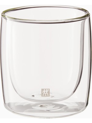 Hype Store Zwıllıng Sorrento Çift Camlı 2'li Viski Bardağı, 266 Ml, Cam, Şeffaf Cam