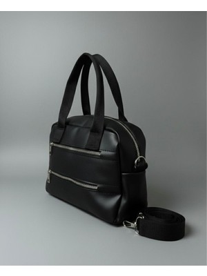 3 Gözlü Çok Bölmeli Günlük Kullanım Kadın El ve Omuz Çantası – Şık ve Fonksiyonel Tasarım