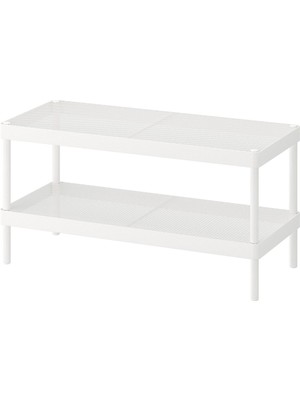 Hobiurun Ayakkabılık, beyaz, 78x32x40 cm