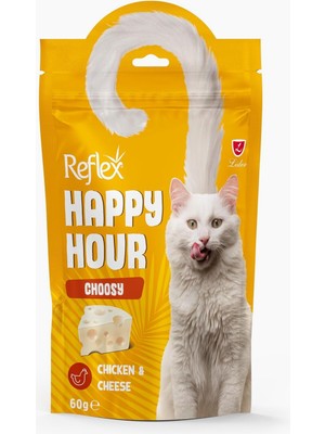 Hype Store Happy Hour Seçici Kedi Peynir Tavuk Kedi Ödül 60 gr