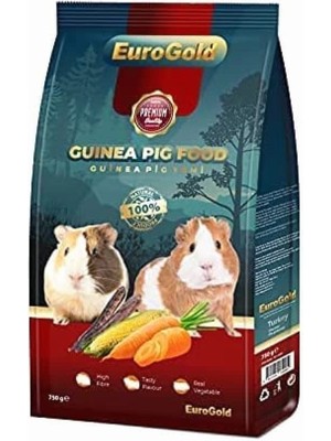 Hype Store Eurogold Guinea Pig Yemi, Kurutulmuş Sebzeli, 750 gr