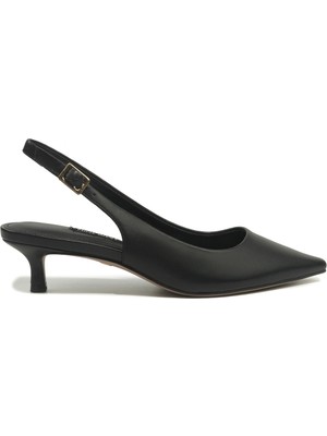 Nine West Pamel 6fx Siyah Kadın Topuklu Ayakkabı