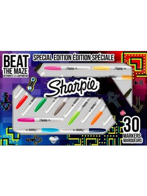 Hype Store Fine Permanent Markör 30LU -Labirent