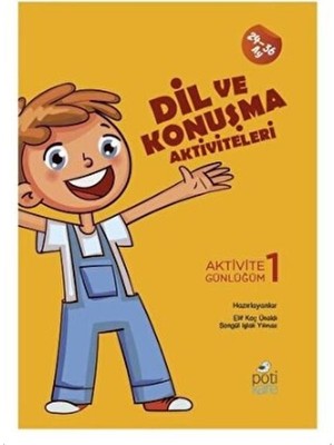 Pötikare Yayınları Dil ve Konuşma Aktiviteleri - Aktivite Günlüğüm 1