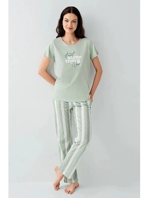 Arnetta Kısa Kol Kadın Pijama Takım 3588