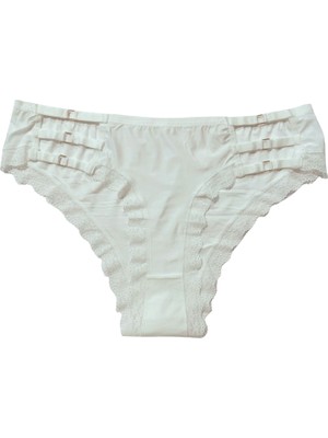 Linotti Bayan Dantelli Slip Külot (L-Xl)