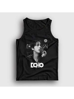 Presmono Unisex Siyah Sign Echo Kim Seok Jin Bts Atlet